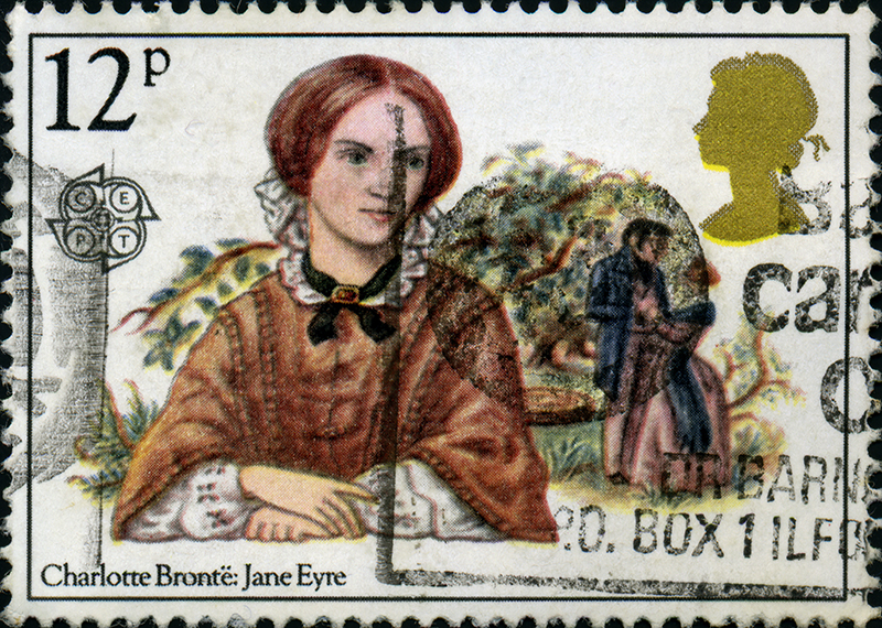 Charlotte Bront : Jane Eyre. Timbre Angleterre.